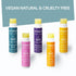 Duet Lip Balm Collection - 5 Tube Vegan Set with Avocado Oil & Vitamin E for Chapped Lips