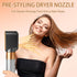 Pre-Styling Dryer Attachment Nozzle Replacement for Dyson Airwrap Styler Accessories Part No. 969759-01, Nickel/Copper