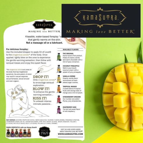 Mango.75 Oz Kama Sutra Oil of Love Tropical Fl