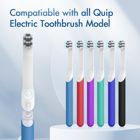 Replacement Head Kids Refill - Compatible with Quip Electric Toothbrush, 6PCS