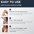 Peace&Quiet PQ Wax Ear Plugs - 15 Soft Silicone Gel Wax Earplugs for Sleeping, Swimming, 32 Db Noise Cancelling