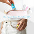Monthly Pill Organizer 2 Times a Day, 30 Day Pill Case with Small Compartments for Vitamins and Travel Medicine