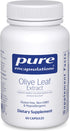Pure Encapsulations Olive Leaf Extract | 60 Capsules Hypoallergenic Supplement for Immune System & Intestinal Health