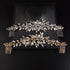 Wedding Crystal Hair Comb, Bridal Hair Clip Vine Headpiece, Wedding Accessories for Brides (Gold)
