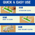 Pack 240 Dry Sweeping Cloths Disposable Mop Refills Floor Dust Mop Pad, Floor Cloth Refills for Swiffer Standard