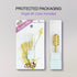 PANA 3/32" Large Smooth Round Top Safety Carbide Nail Drill Bit for Gel Polish & Acrylic Removal, Gold