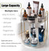 Rotating Makeup Organizer 2 Tier - Lazy Susan Trays for Skincare, Perfume Organizer for Bathroom Counter Vanity