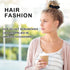 Whaline 12 Pieces Velvet Hair Scrunchies, Soft Elastics Hair Ties (Black)