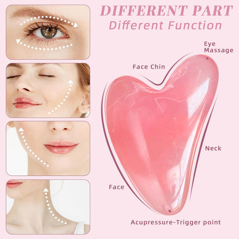 HTHLNG Body Gua Sha Massage Tools, Muscle Scraping Massage Tools for Lymphatic Drainage, Cellulite Remove, Body