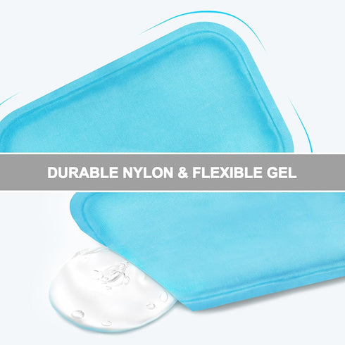 Reusable Small Ice Packs - Hot & Cold Mini Gel Cold Packs for Injuries, Sinus Relief, Tired Eyes, Headaches, First Aid,
