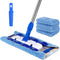 MR.SIGA Professional Microfiber Mop for Hardwood, Laminate, Tile Floor Cleaning, Stainless Steel Handle with 3 Pads