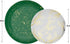Trendables 40 Set 20 10" 20 8" Christmas Plates Disposable Heavy Duty Pcs Christmas Dinnerware Green Plates Disposable