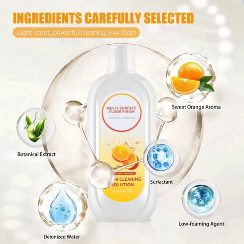NXPPYY 2 Floor Cleaning Solution Compatible with Tineco iFLOOR Series, All Robot Vacuums & Wireless Wet-Dry Mops