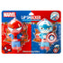 Lip Smacker Marvel Keychain Lip Balm for Kids - Spiderman & Captain America