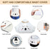Toxin 2 Pack Hot Water Bottle, Rubber Hot Water Bottle Belt with Warm Soft Waist Plush Cover, Hot Water Bag for Pain