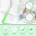 Zopeal 250 Pieces Braces Flossers, Interdental Brush for Cleaner Teeth, Soft Dental Picks