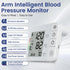 Blood Pressure Monitor Upper Arm BP Machine with 8.7"-16.5" Cuff, 240 Sets Memory, Large LCD Screen for Home Use (White)