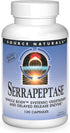 Source Naturals Serrapeptase, Delayed Release Enzyme, 120 Vegetarian Capsules