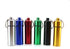 3 Size Waterproof Aluminum Pill Box Case, Colorful 6pcs Capsule Bottle Cache Drug Holder Keychain Container