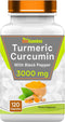 Turmeric Curcumin Capsules with Black Pepper | 3000 MG - 120 Extra Strength Capsules | Non-GMO, USA Made