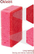 Pink Multi Use Scrub Sponges 18 Pack, 4.3x2.8x1.4 inches, Heavy Duty Odorless Non Scratch Fiber for Kitchen & Bathroom