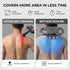 SMART SLOPPY 16-Head 3 30 Waist,2600mAh Deep Tissue Body Massager with Heat, Modes & Intensities, Multi-Head Back