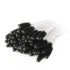 i-Laesh Crystal Mascara Sticks, Disposable Eyelash Brushes for Eyelash Extensions, Pack of 100 (Black)