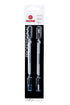 Mundial 2-Piece Manicure Pedicure Stick Set, Cuticle Pusher Nail Care Tools for Perfect Cuticles