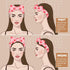 Teenitor Makeup Headbands, Bow Headbands, Spa Headbands for Washing Face, Fluffy Girls Skincare Headbands