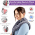 Microwave Heating Pad for Lower Back Pain Relief, 20" x 8", Cordless Moist Heat Therapy