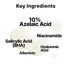 10% Azelaic Acid Serum with Niacinamide, Salicylic Acid, Rosacea Treatment for Face Redness Relief, 1Fl Oz