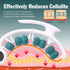 Qkiky Cellulite Massage Tool Cellulite Roller for Legs/Thighs/Body, Lymphatic Drainage Massager Anti Cellulite Smooth