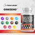 Clean Nutraceuticals Panax Ginseng 10000mg, Ginkgo Biloba 4000mg, Ashwagandha, Maca Root 3000mg - Focus Supplement