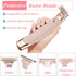 Razor Replacement Heads for Flawless Nu Razor, Body Replacement Heads for Women, Pack of 2 with Covers