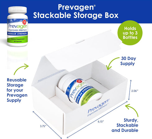 Prevagen Improves Memory - Regular Strength 10mg, 30 Capsules with Apoaequorin & Vitamin D - Brain Supplement for
