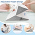COOLBEBE Adjustable Bed Wedge Pillow for Sleeping, Folding Wedge Pillow for Snoring, Surgery Recovery - 9 & 11 Inch
