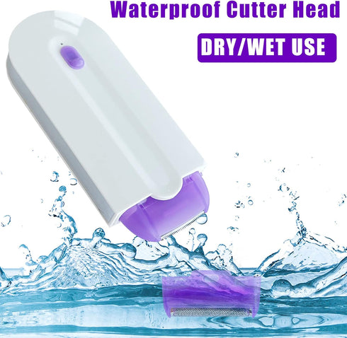 Portable Silky Smooth Hair Eraser, Rechargeable Painless Hair Removal Tool, Gift for Women for Christmas and Mother's