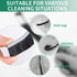 Prelady 6-Pack Hard Bristle Crevice Cleaning Brush, Best Tool for Cleaning Grout, Gaps, and Sink, Home Cleaning