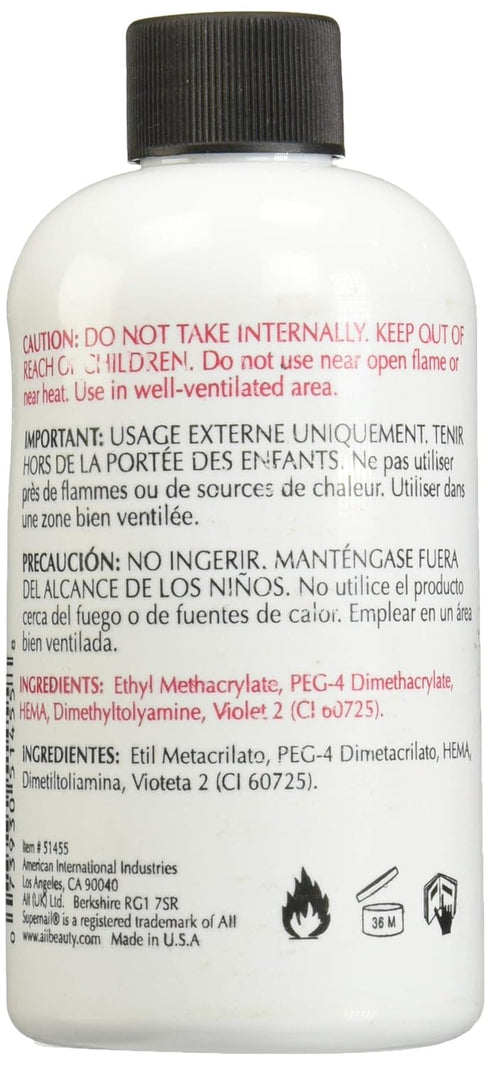 Supernail Nail Liquid, 8 Fluid Ounce