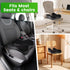 anzhixiu Wheelchair Seat Cushion, Deep U Relieve Sciatica, Back, Coccyx, Hemorrhoids Pain- Slope Curve Office Chair