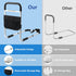 Panta Bed Rails for Elderly Adults, Adjustable Bed Assist Bar for Seniors, Medical Bed Safety Rail with Storage Bag