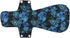 Sigzagor 5pcs 14 Inch MUMBABY Overnight Charcoal Bamboo Mama Cloth/Menstrual Pads/Reusable Sanitary Pads (Blue Turtles