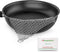 AMAGABELI GARDEN & HOME 10”x10” Stainless Steel Cast Iron Cleaner - Chainmail Scrubber for Cookware Accessories
