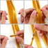 Messen Dreadlocks Jewelry Crystal Wire Wrapped Hair Accessories Imitation Wood Beads