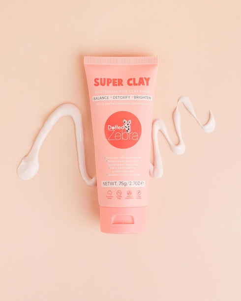 Super Clay Face Mask, 2.7 oz - Nourishing Face Mask with Kakadu Plum, Magnesium, Zinc, and Silica