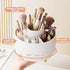 360 Rotate Makeup Brush Holder Organizer, Makeup Organizers Countertop, Makeup organization and Skincare Storage for Vanity, Desktop, Bathroom (White) by fanado
