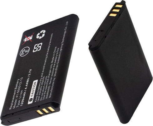 Replacement Battery for RTI 41-500012-13 ATB-1100-SANUF, Fits for RTI Pro, 3.7V Li-ion 1200mAh