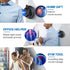 Massage Ball, Mountable Muscle Massage Roller for Pain Relief, Suction Cup Self Back Massager Roller - 2 Balls