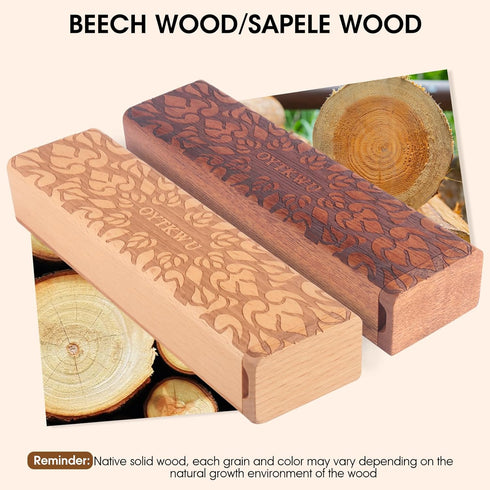 OYTKWU 1 7 Wooden Weekly Pill Organizer time a Day -Daily Pill Box, Travel-Friendly, Safe Travel Day Pill Organizer