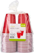 TRUE Red Party Cups, Disposable 16oz Cups for Parties, Beer Pong, Set of 100, Perfect for Outdoor Drinking